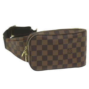 LOUIS VUITTON Damier Ebene Geronimos Shoulder Bag N51994 LV Auth 62128AV